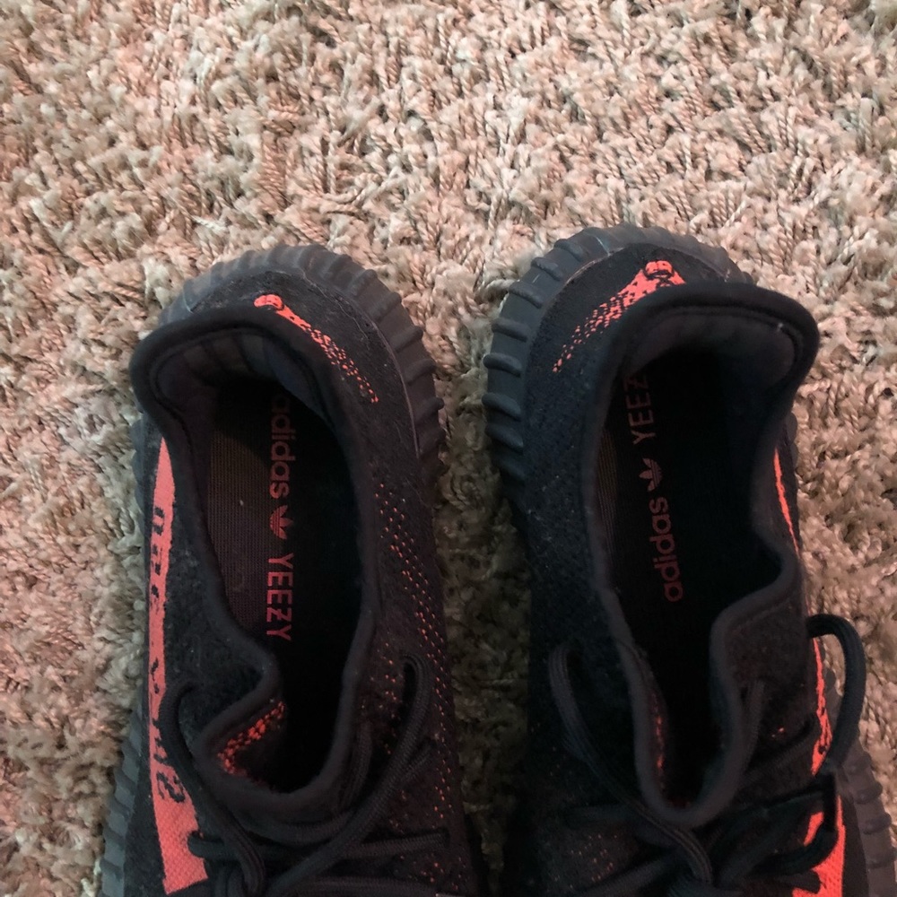 Yeezy Adidas 350 boost V2 red ***SOLD*** - Picture 4 of 6